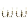 INS 1081 Paire d&#039;appliques en bronze style Louis XVI circa 1930