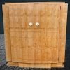 AD 2012 André Arbus (1903-1969) Elegante armoire Art Deco en placage de sycomore 1935