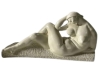 AD 19611 Ivan Mestrovic, Femme Pensive Sculpture Art Deco en plâtre