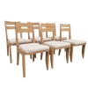 MOD 20913 Guillerme Et Chambron, 6 chaises En Chêne Edition Votre Maison