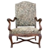 INS 1323 Grand fauteuil style Louis XIV, circa 1850.