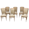 MOD 1225 6 chaises 1960.