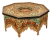INS 2011 Grande table de style oriental en bois polychrome