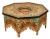 INS 2011 Grande table de style oriental en bois polychrome