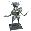 INS 1075 Noel, &quot;Le taureau&quot;, sculpture en métal