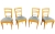 AD 1927 Elégantes chaises Art Déco dans le style d'André Arbus, vers 1940