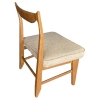MOD 13210 Guillerme et Chambron, rare low chair MARIE CLAIRE