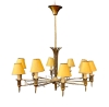 MOD 2056 Grand lustre vintage a 10 lumieres