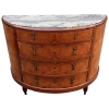 AD 1052 E. Jacquemin.  Commode Art Deco en loupe d&#039;amboine