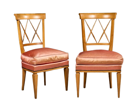2 CHAISES MAURICE HIRSH S
