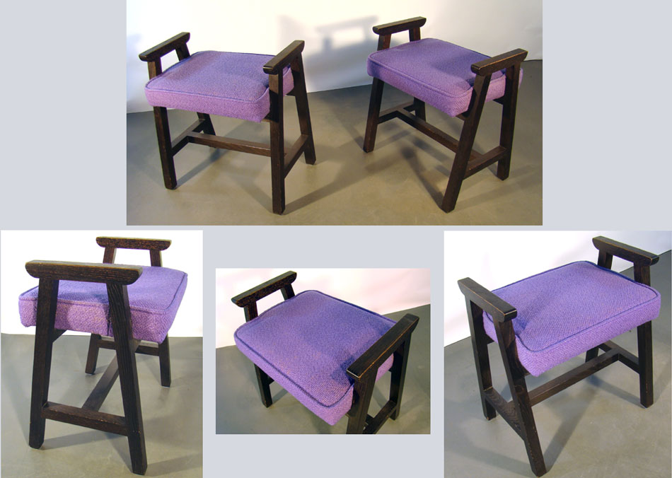 TABOURETS GUILLERME ET CHAMBRON