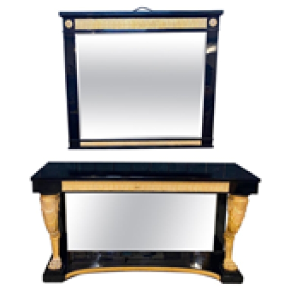 MOD 1634 Console baroque et son miroir
