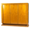 AD 1182 Francisque Chaleyssin, interessante Armoire Art Deco En Sycomore