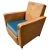AD 1726 Fauteuil Art Déco recouverts de cuir