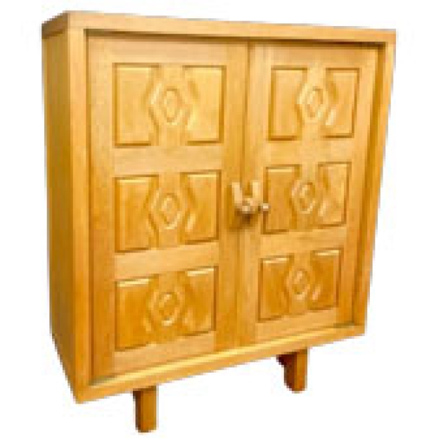 MOD 1673 Guillerme et Chambron, cabinet en chêne