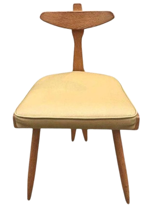 MOD 2024 Guillerme et Chambron, chaise d'appoint tripode Edition Votre Maison