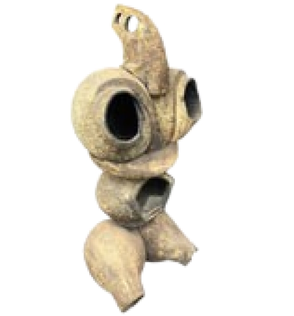 MOD 1583 Grande sculpture en terre cuite à identifier