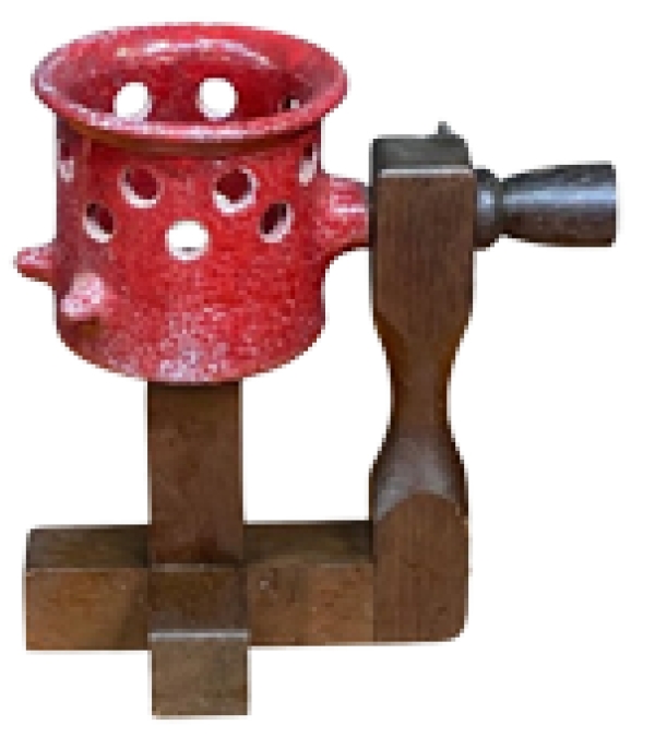 MOD 1981 Boleslaw Danikowski, lampe en chêne et céramique vers 1960