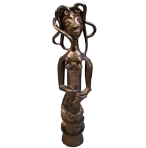 MOD 1476 BOLESLAV DANIKOWSKI. EXEPTIONELLE TRES GRANDE SCULPTURE EN CERAMIQUE