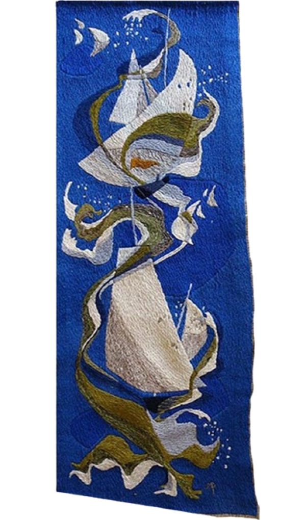 MOD 1378 Jean et Marinette Perrin tapisserie Les voiles