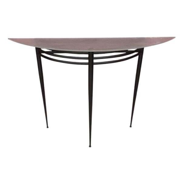 MOD 13914 Pascal Mourgue, console en métal laqué