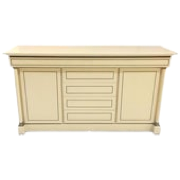 MOD 1217 Maison Jean Charles , Enfilade Néoclassique En Bois Laqué Et Laiton