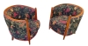 AD 2082 Paire d'originaux fauteuils corbeille art deco circa 1920/1930