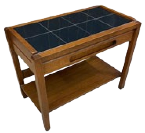 MOD 1594 GUILLERME ET CHAMBRON, table d'appoint en chêne