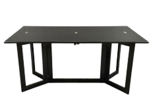 MOD 1546 Ligne Roset table console en bois noirci