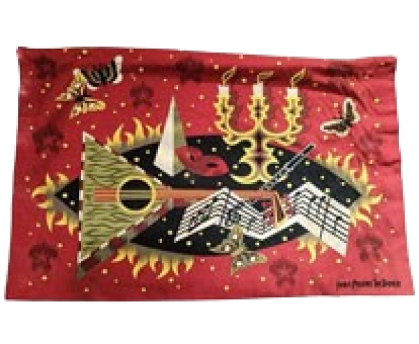 MOD 1755 Jean Picart Le Doux, tapisserie imprimée circa 1950