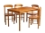 MOD 2066 Table et chaises en sapin