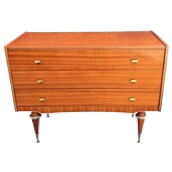 MOD 1106 Commode en acajou vers 1960.