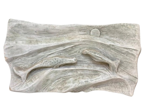 MOD 1641Roger Desserprit sculpture en ciment