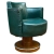 AD 1904 Decoene Freres, fauteuil pivotant Art Deco circa 1930/40